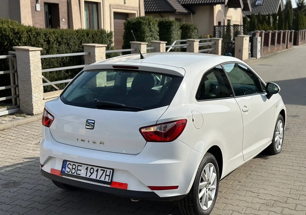 Seat Ibiza cena 23900 przebieg: 163000, rok produkcji 2014 z Sosnowiec małe 92